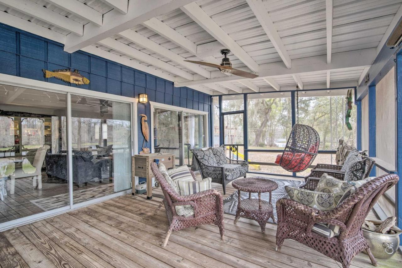 Unplugged Withlacoochee Riverfront Retreat! Бушнелл Екстер'єр фото